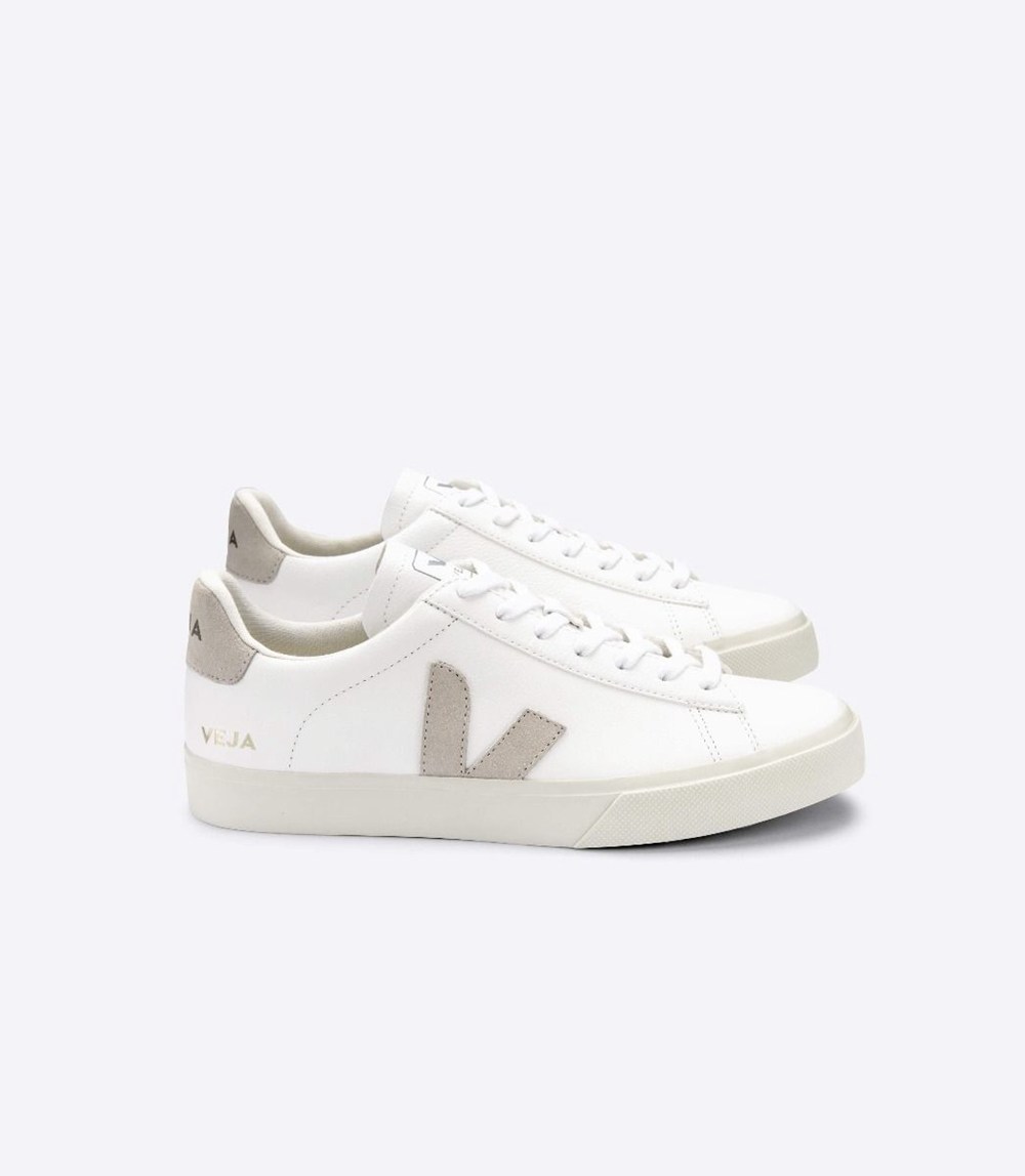 Veja Sneakers Mens - Campo Chromefree - White - 6158RKWHJ